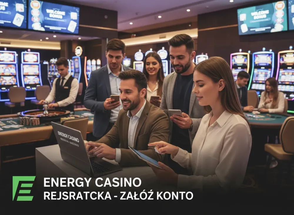 Energy casino rejestracja - jak założyć konto
